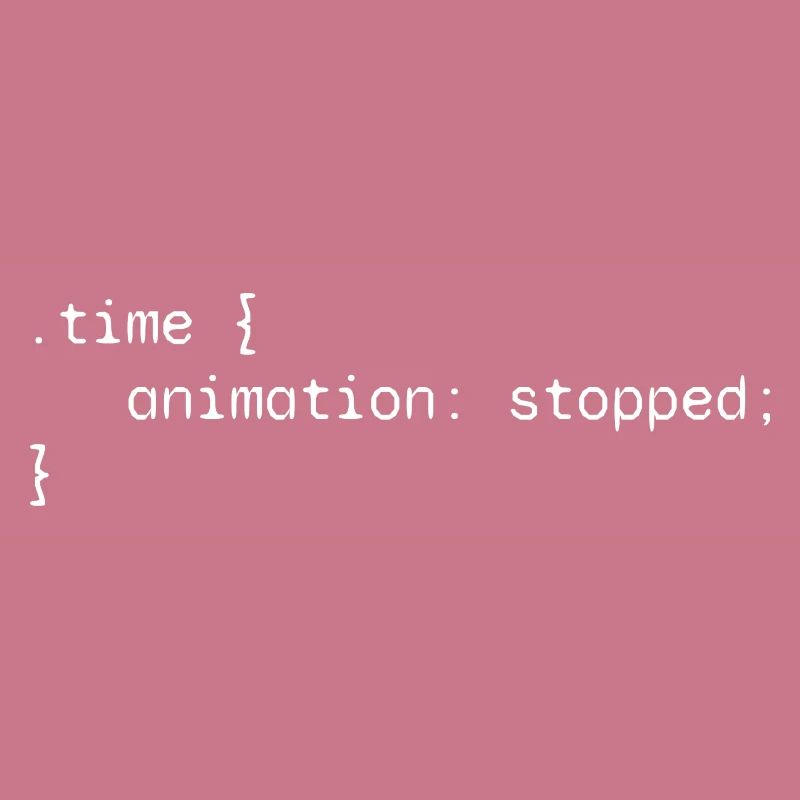 Time web developer funny humor