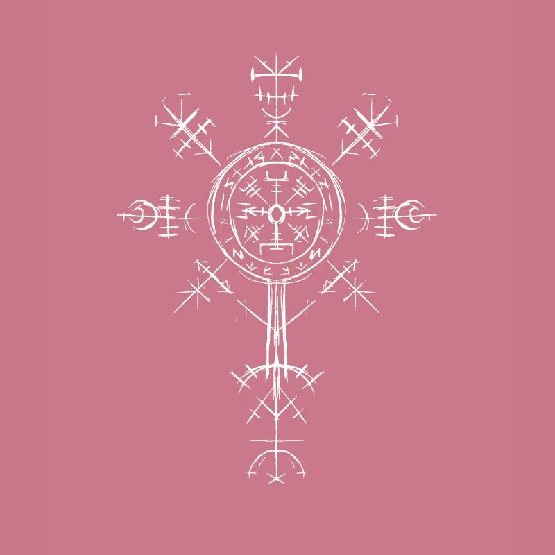Celtic Vikinger Vegvisir compas Vikings
