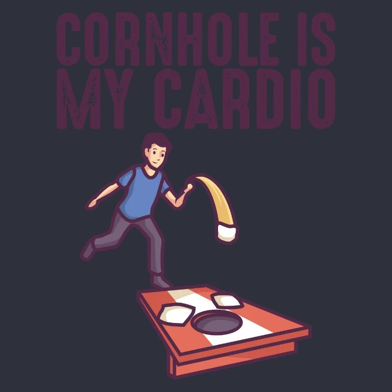 Cornhole est mon cardio cornhole sacs Cornhole