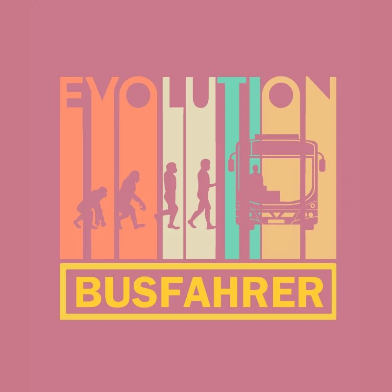 Cadeau de profession de chauffeur de bus · Evolution