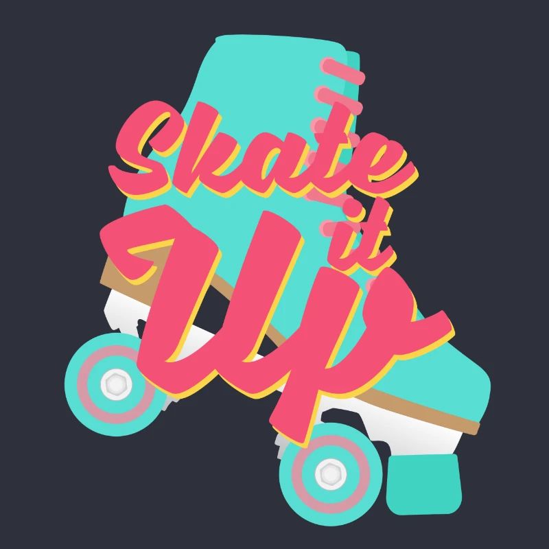 Rollschuhe Tshirt Roller Skates Geschenk