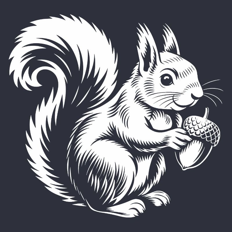 Eichhörnchen & Eichel: Waldbewohner