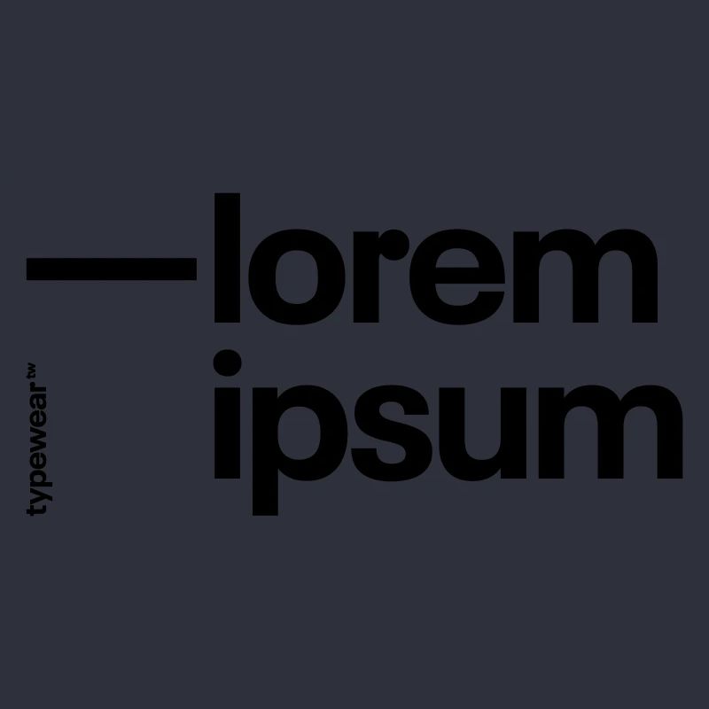 Conception typographique »Lorem ipsum«
