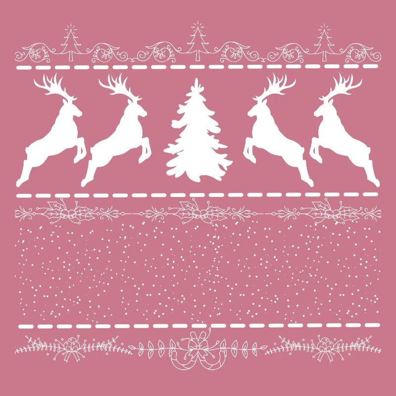Christmas Deer Pattern