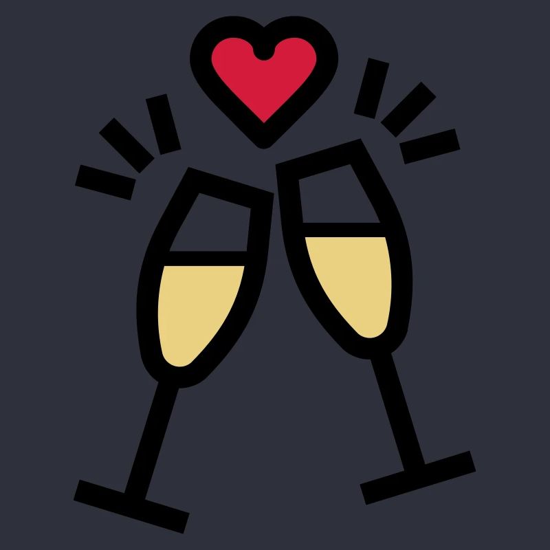 oder Sekt zum Valentinstag