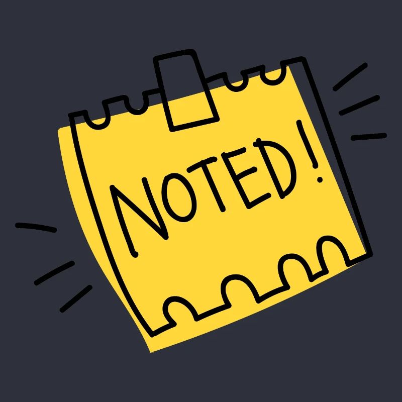 Note Note Note Sketch