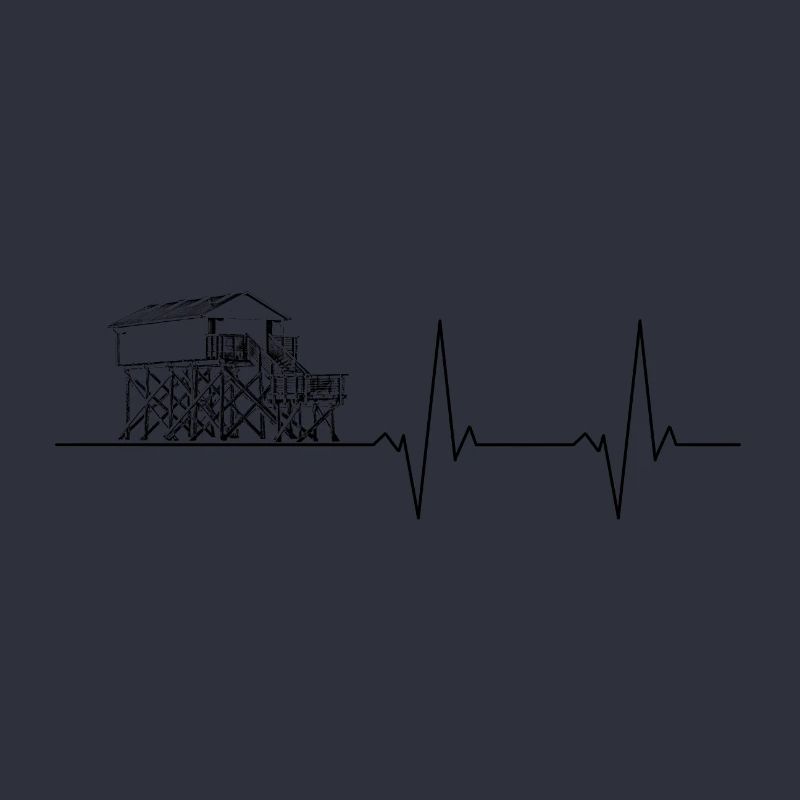 Pulse line pile construction without text black