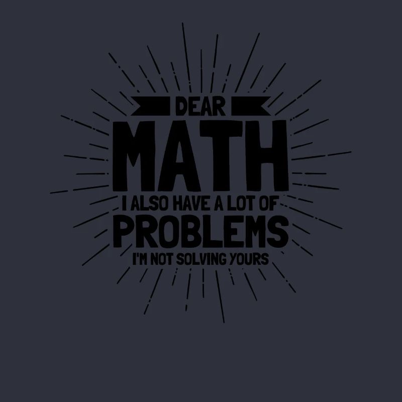 Math Mathématiques Sciences Math Cadeau