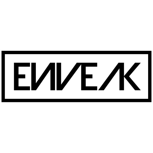 Enveak black logo - Sweat-shirt à capuche Premium Femme