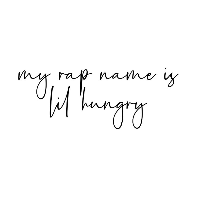 Mon nom de rap a faim de lil