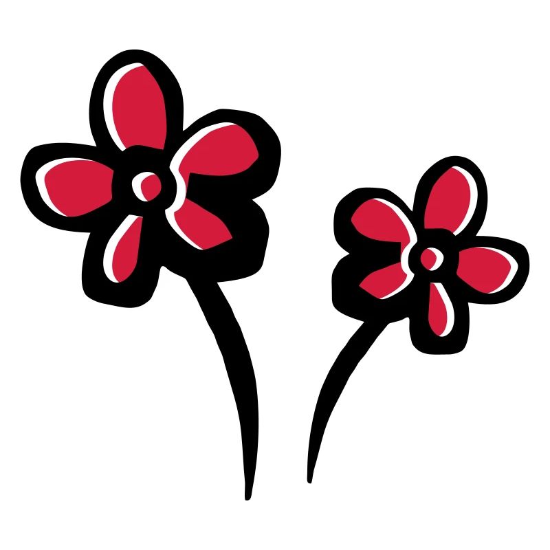 2 fleurs - fleur - V2