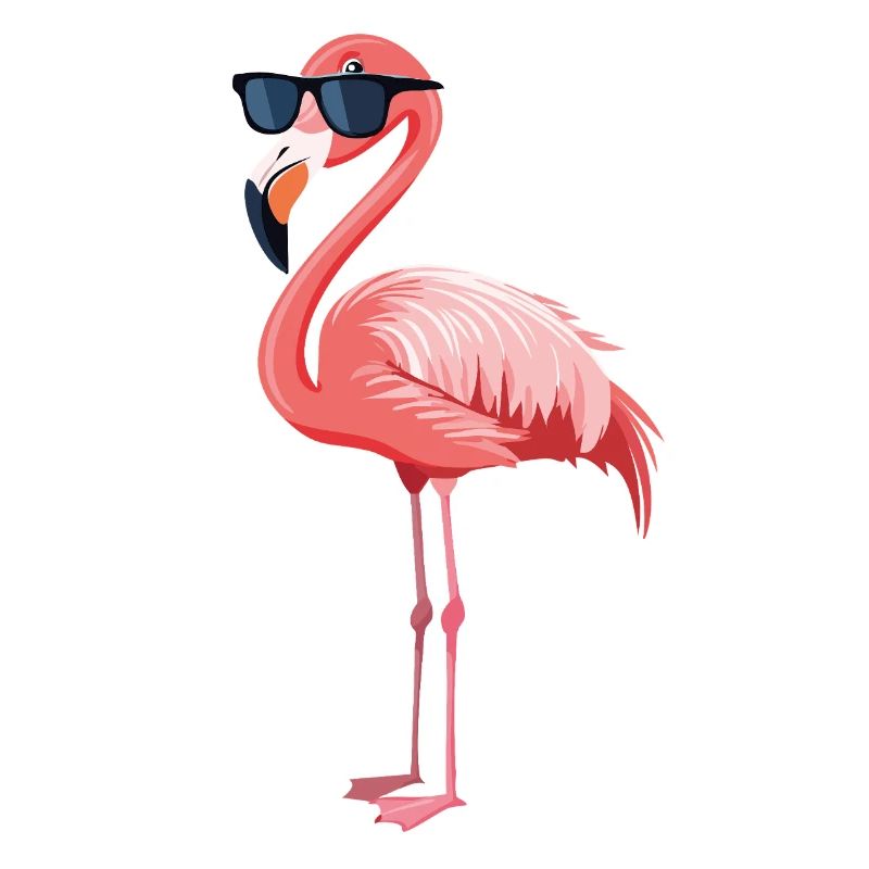 Flamingo 🦩 mit Sonnenbrille