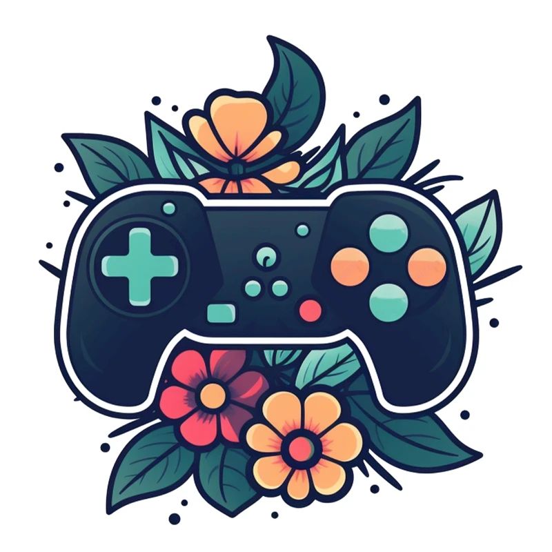 CONTROLLER - vert floral - Pic