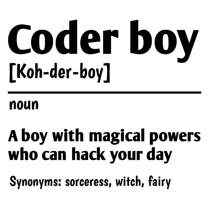 Coder Boy Definition Noun Software Developer Progr