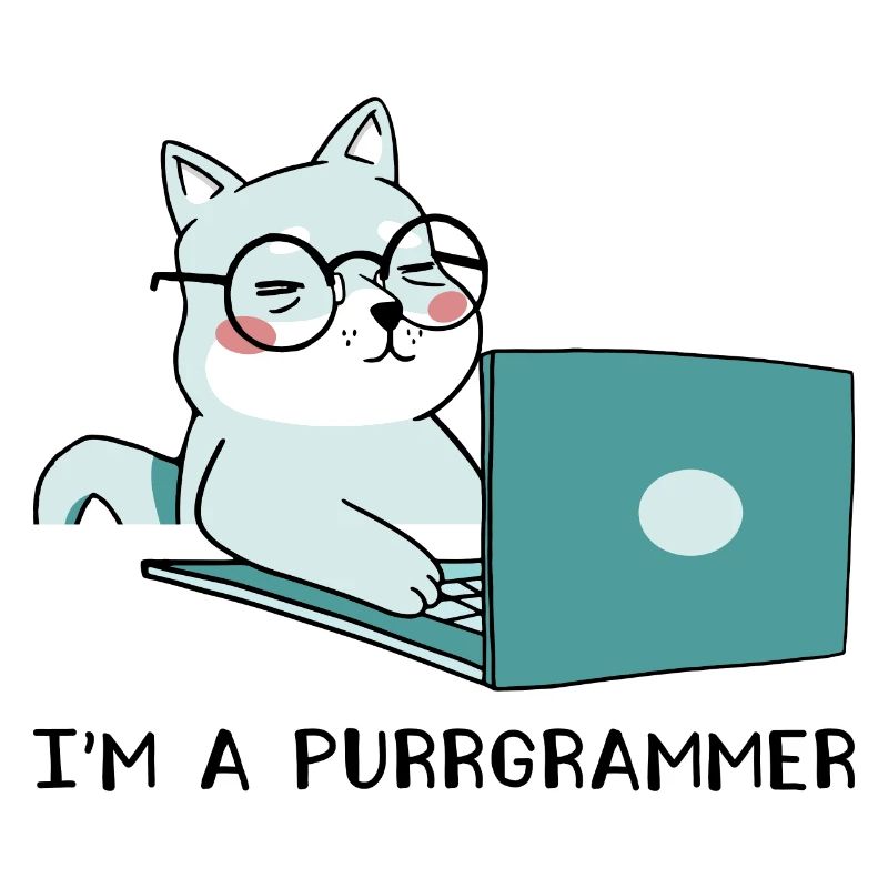 I'm A Purrgrammer Coder Software Developer Compute