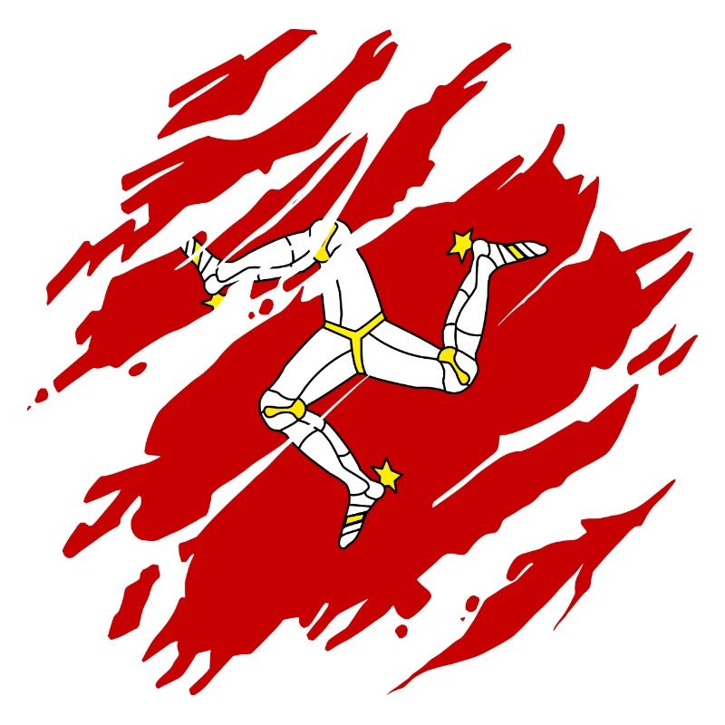 Drapeau de l’île de Man Drapeau de l’île de Man