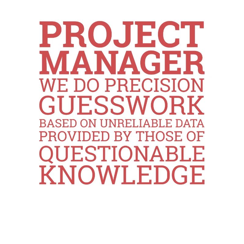 « Project Manager Guesswork » | « Project Manager »
