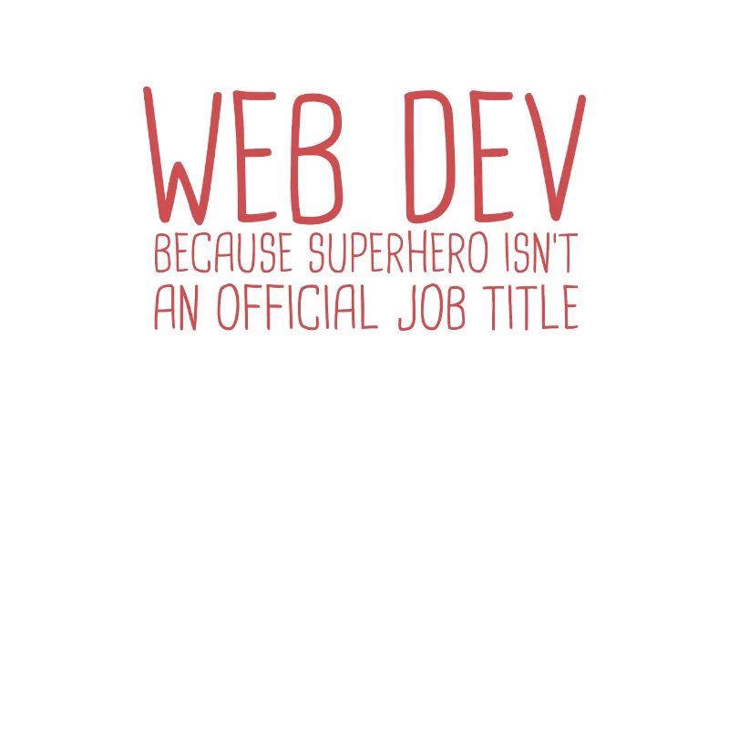 "Web Developer Superhero | Webentwickler"