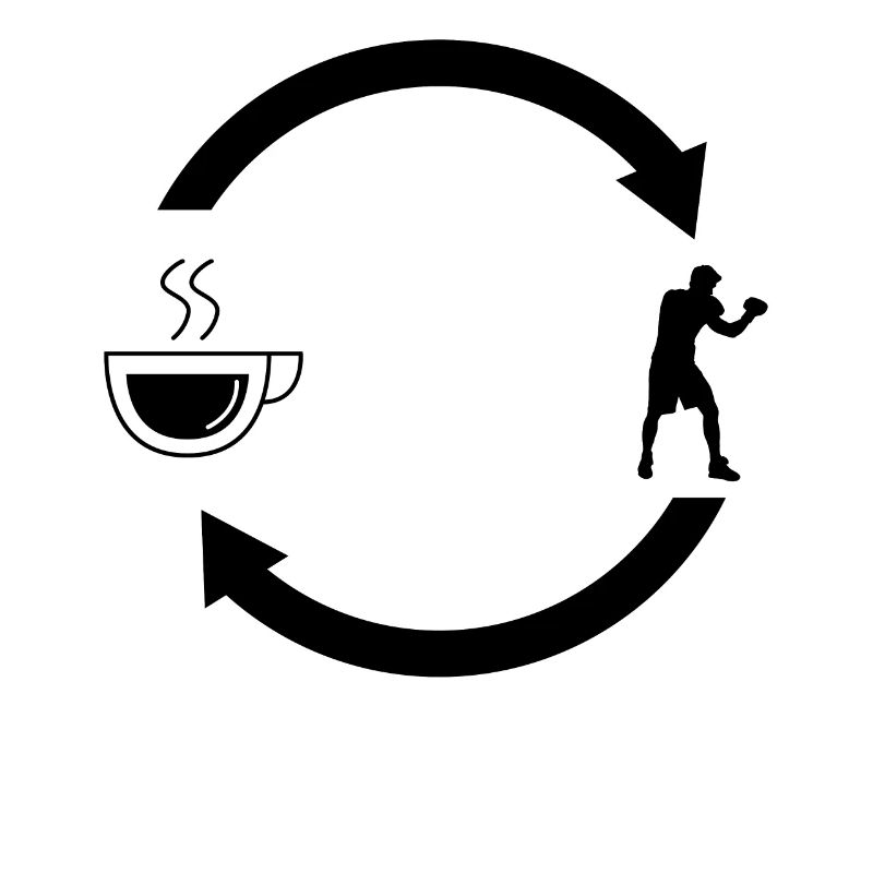 Load coffee Arrows and boxes -