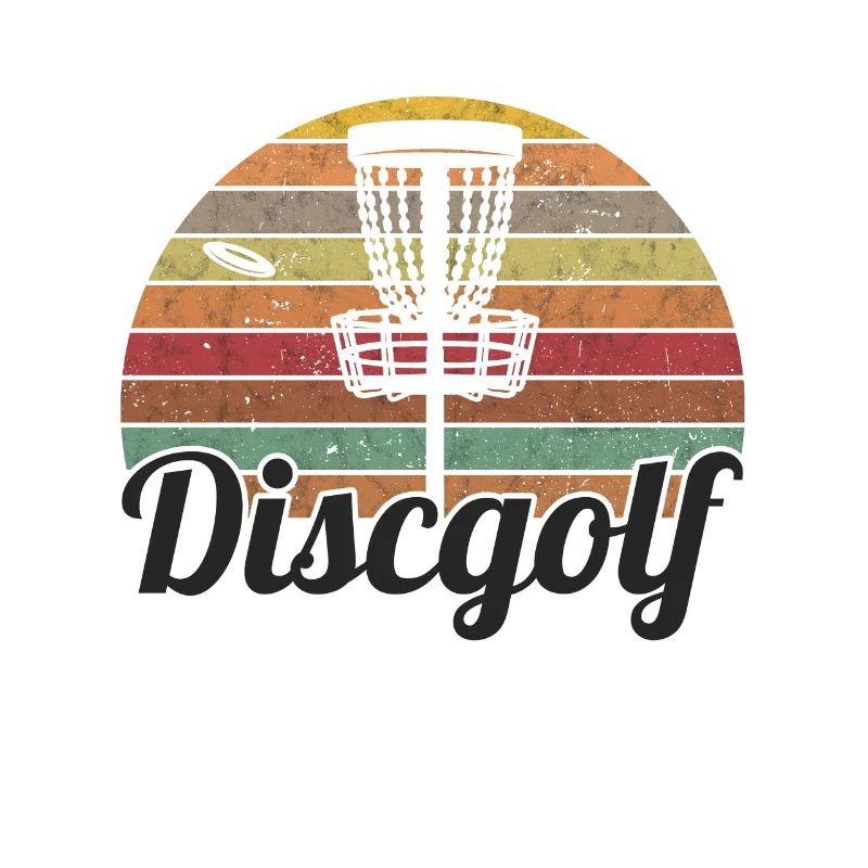 Disque Golf Player Disk Golf Vintage
