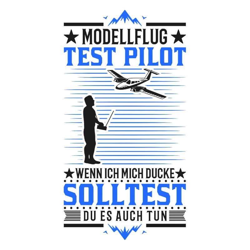 Modellflug Test Pilot Modellflugzeug Modellflieger