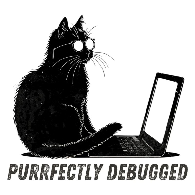 Purrfectly debugged - For nerds with cats