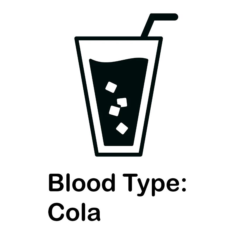 de sang; cola