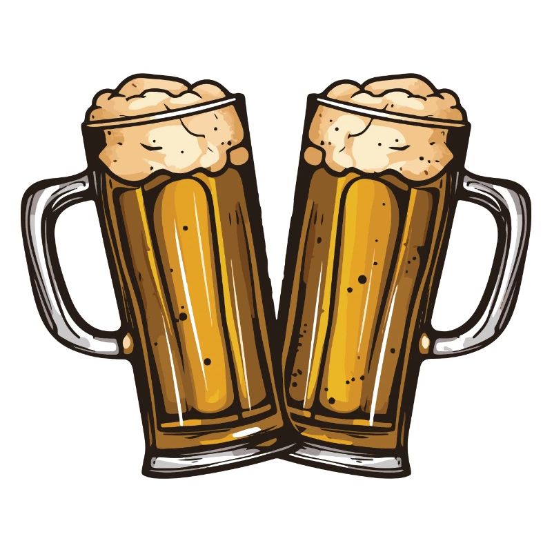 Bier Glas Prost Drinking