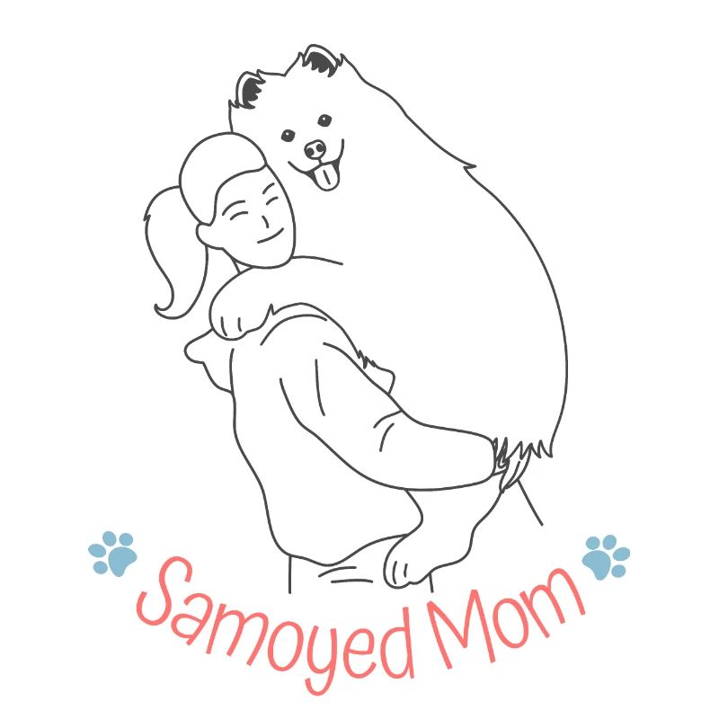 Samojeden-Mutter