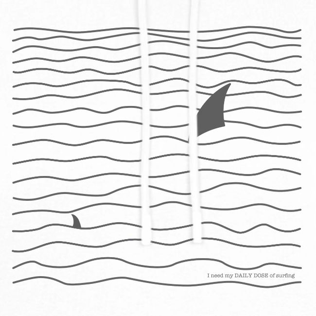 Windsurfer & Shark (black)