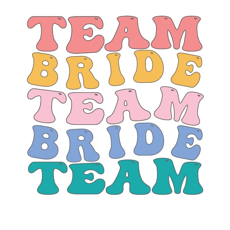 Hippie Team Bride Junggesellenabschied