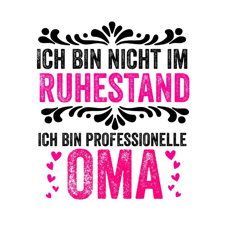 Lustig Ruhestand Oma Großmutter Spruch Geschenk