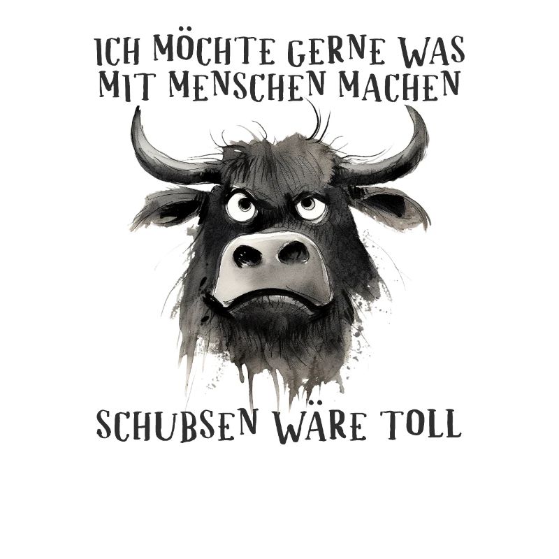 Ich möchte gerne was mit Menschen machen, schubsen