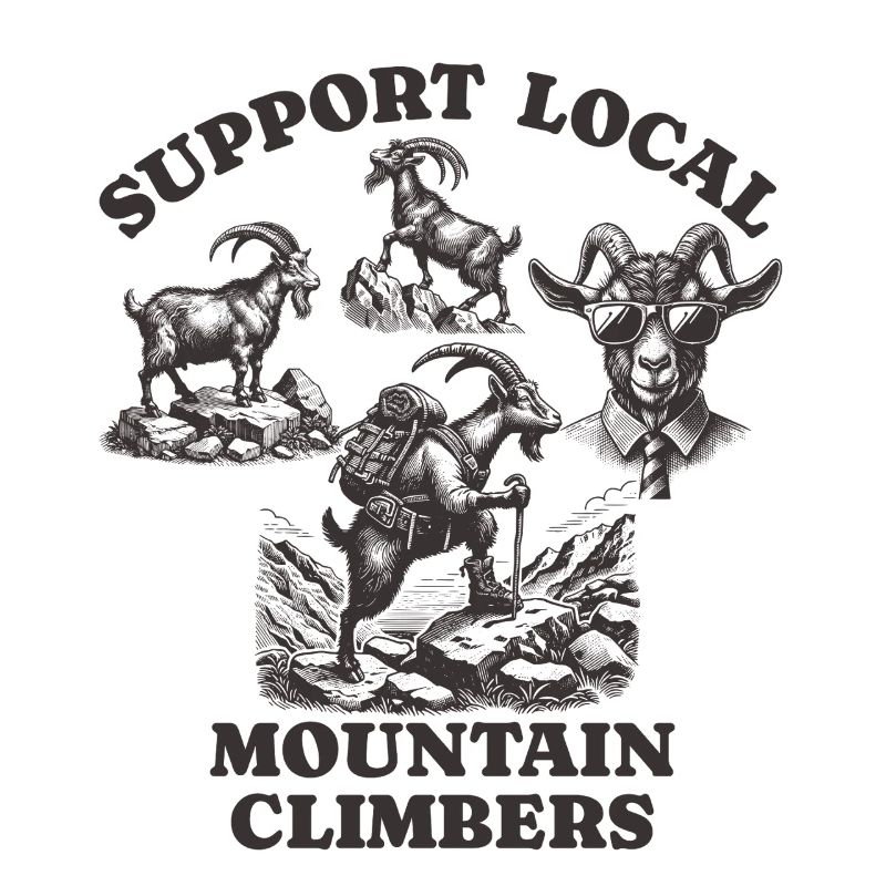 goat Liebe Support Local mountain climbers