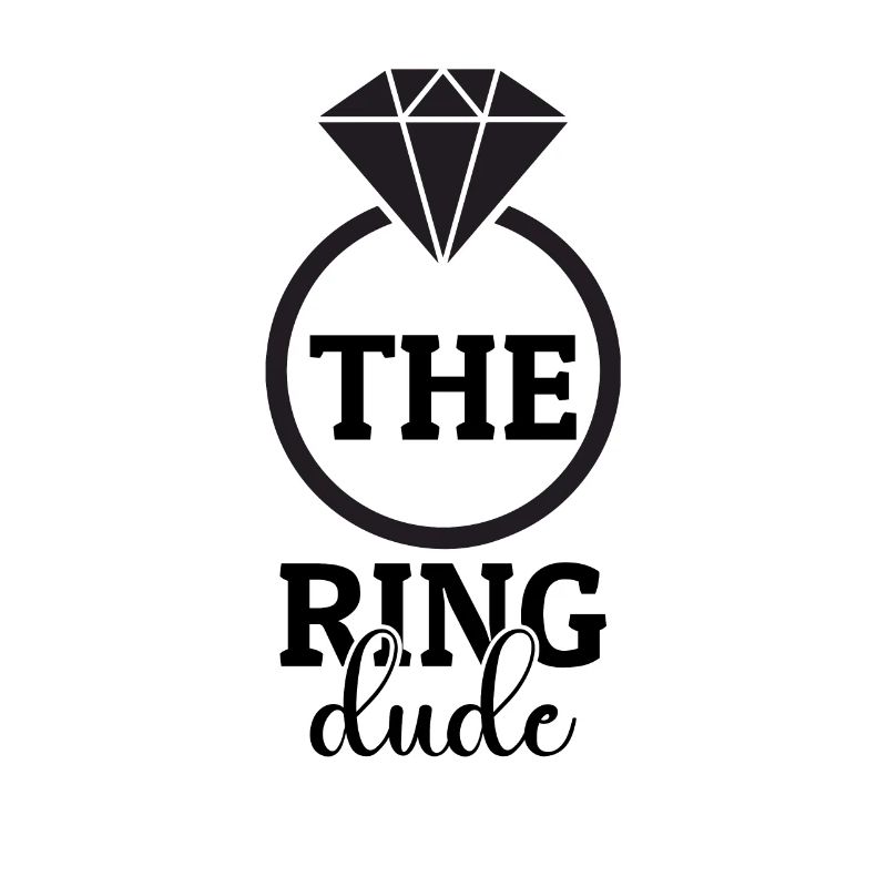 Ring Dude Ring Bearer Wedding Wedding Wedding Ring