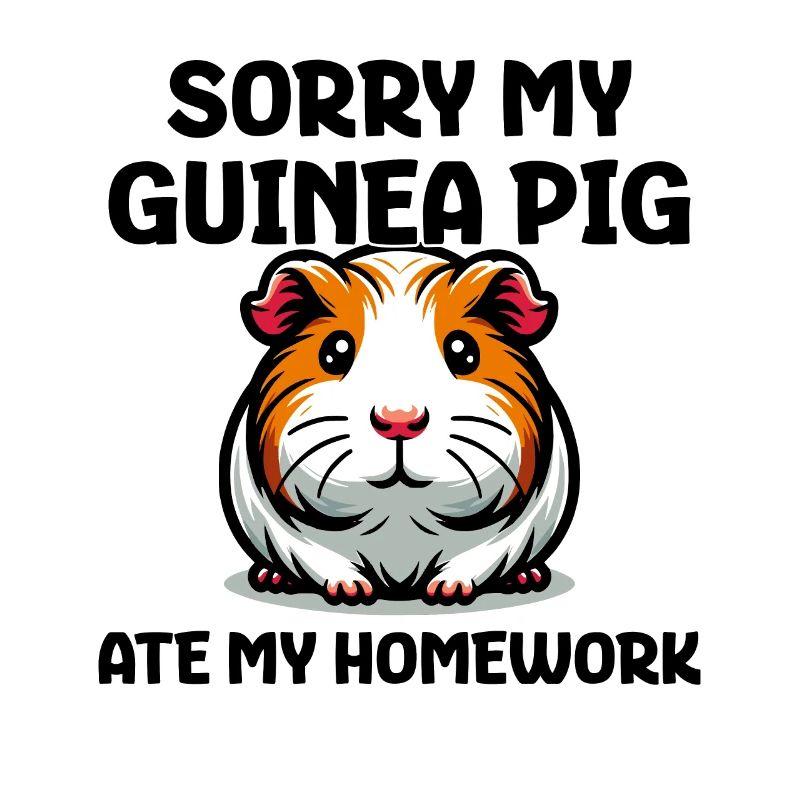 Désolé, mon cochon d’Inde a mangé mes devoirs