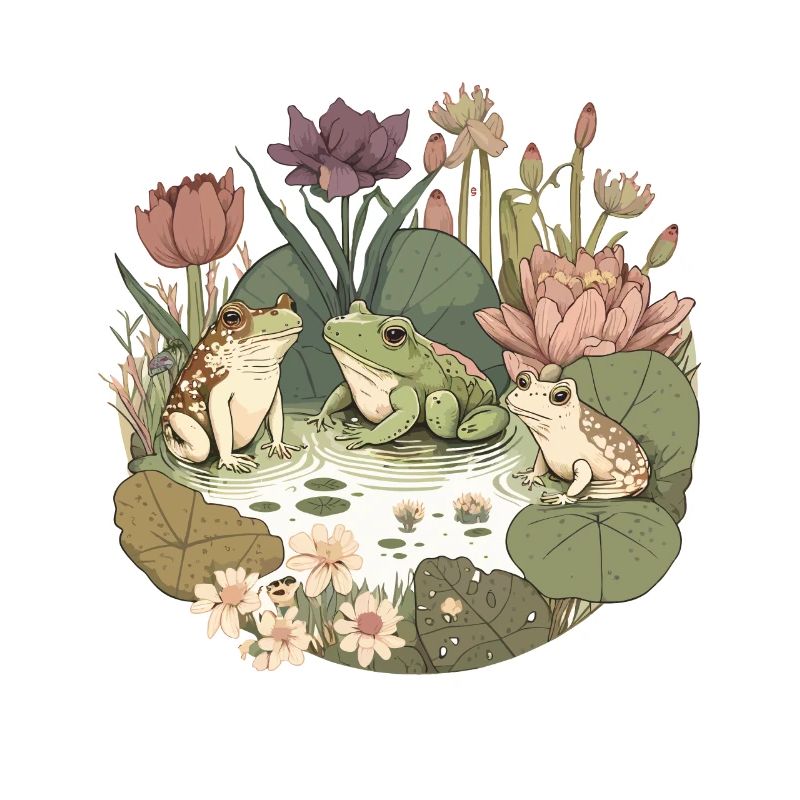 Frog Cottagecore