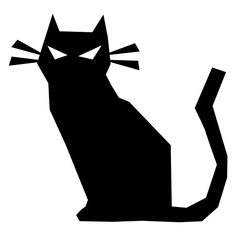 sharp cat evil