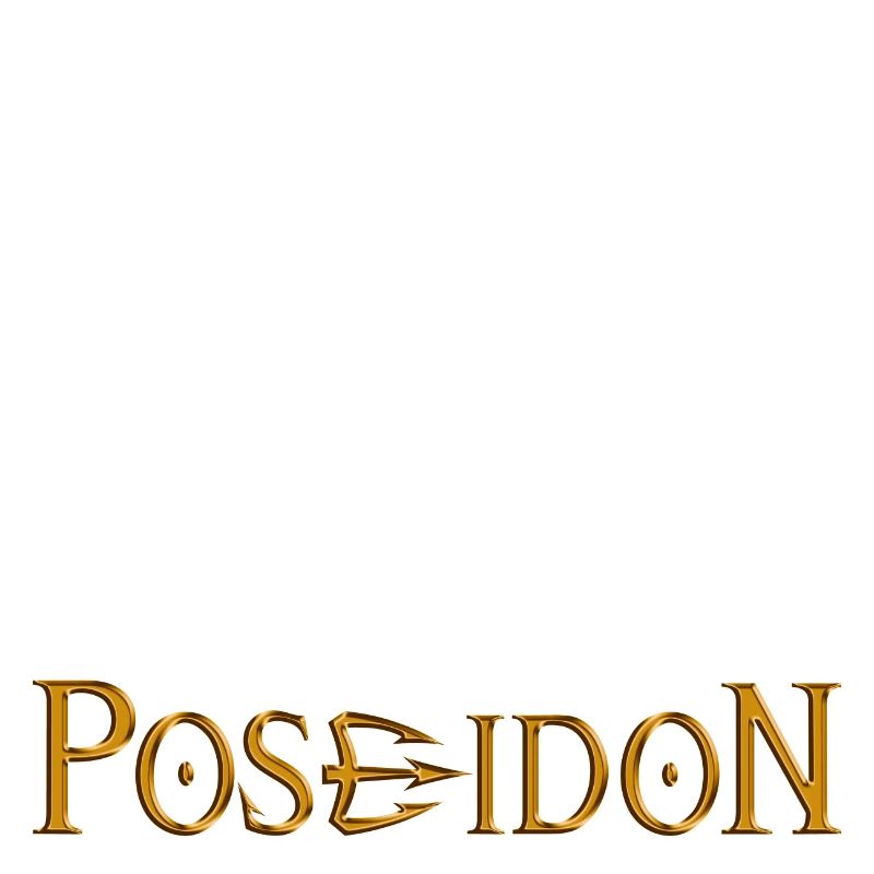 Poséidon or relief
