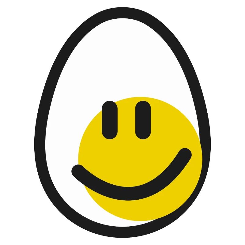 funny Smiley Egg present