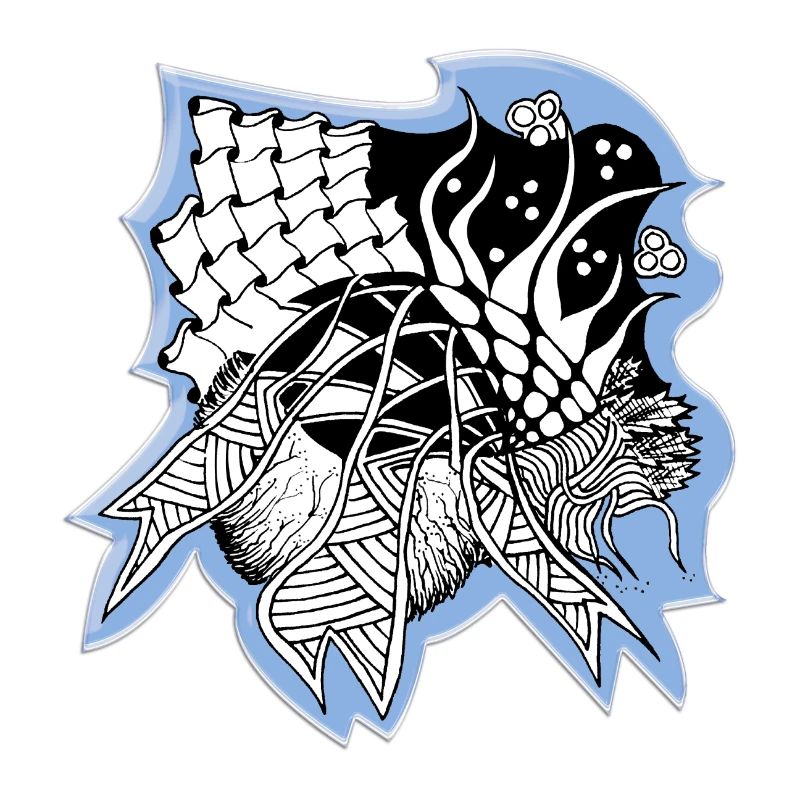 Zentangle Glas patterncontest