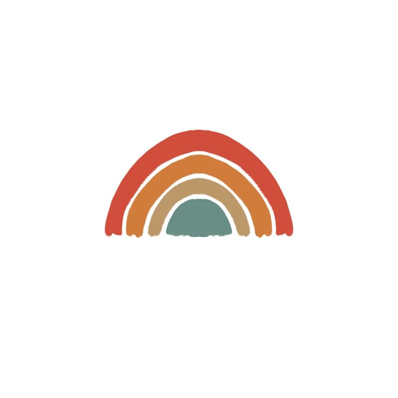 Arc en ciel Boho, arc en ciel