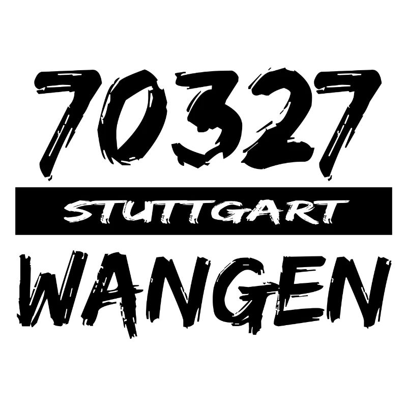 70327 Stuttgart Wangen Postleitzahl Tshirt