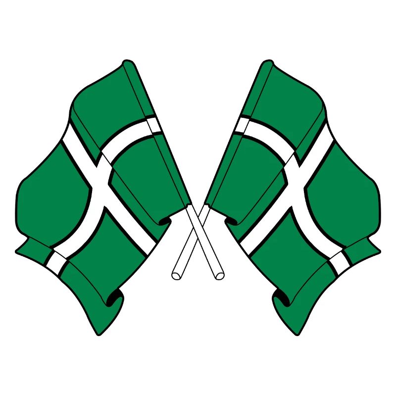 Devon Crossed Flags