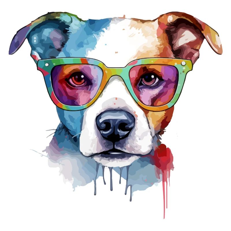 Rox, der Hund mit Brille