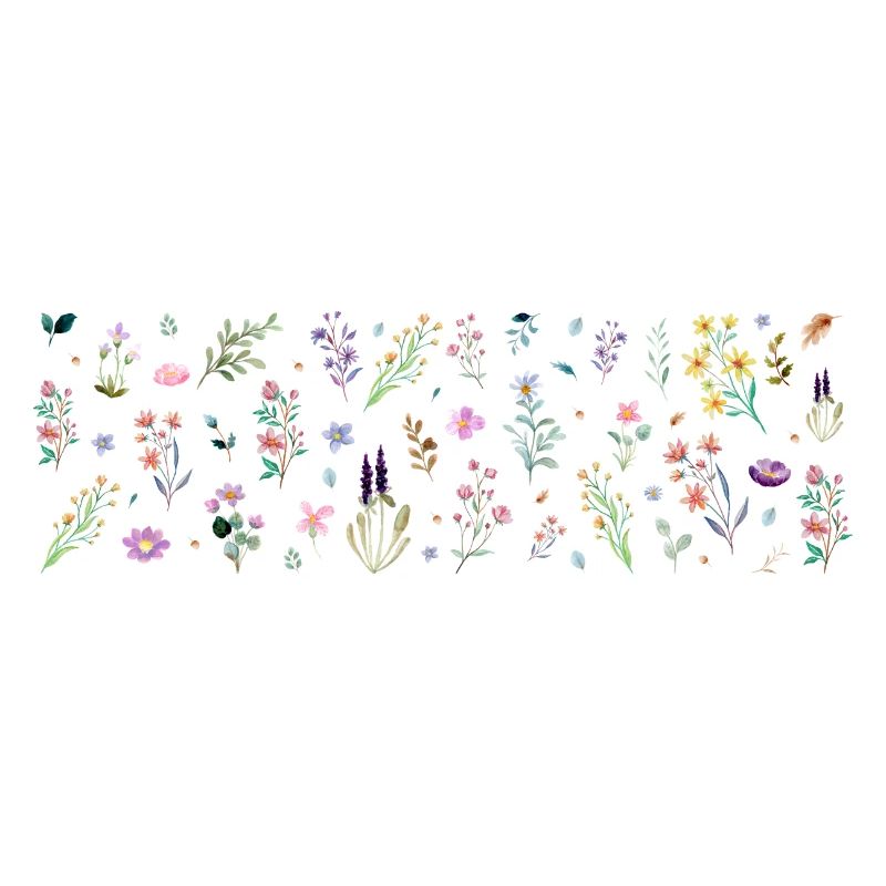 Midnight Bloom Botanical Print