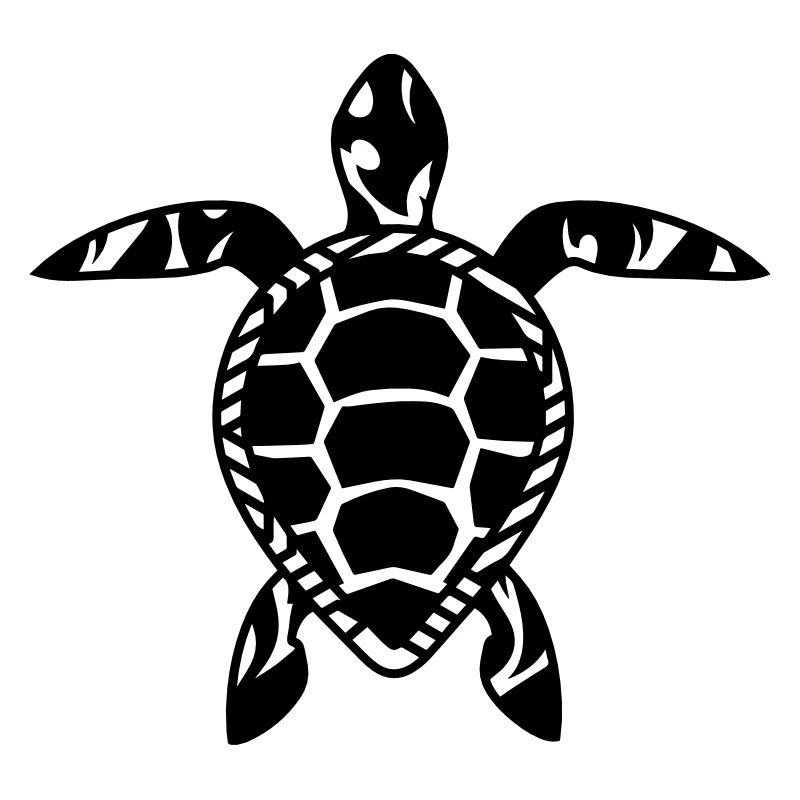 A sea turtle