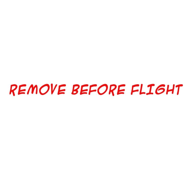 REMOVE BEFORE FLIGHT