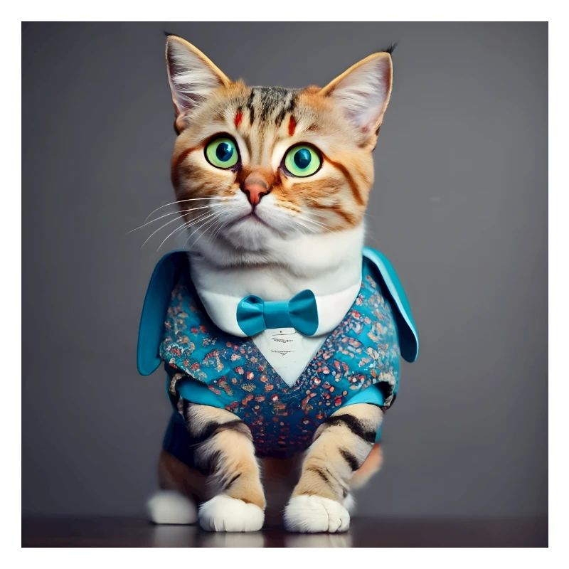 Yeux verts de chat