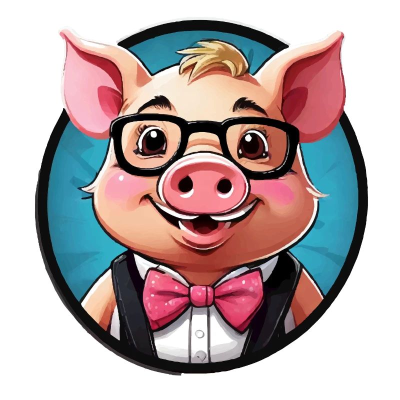 Lustiges Schwein Comic